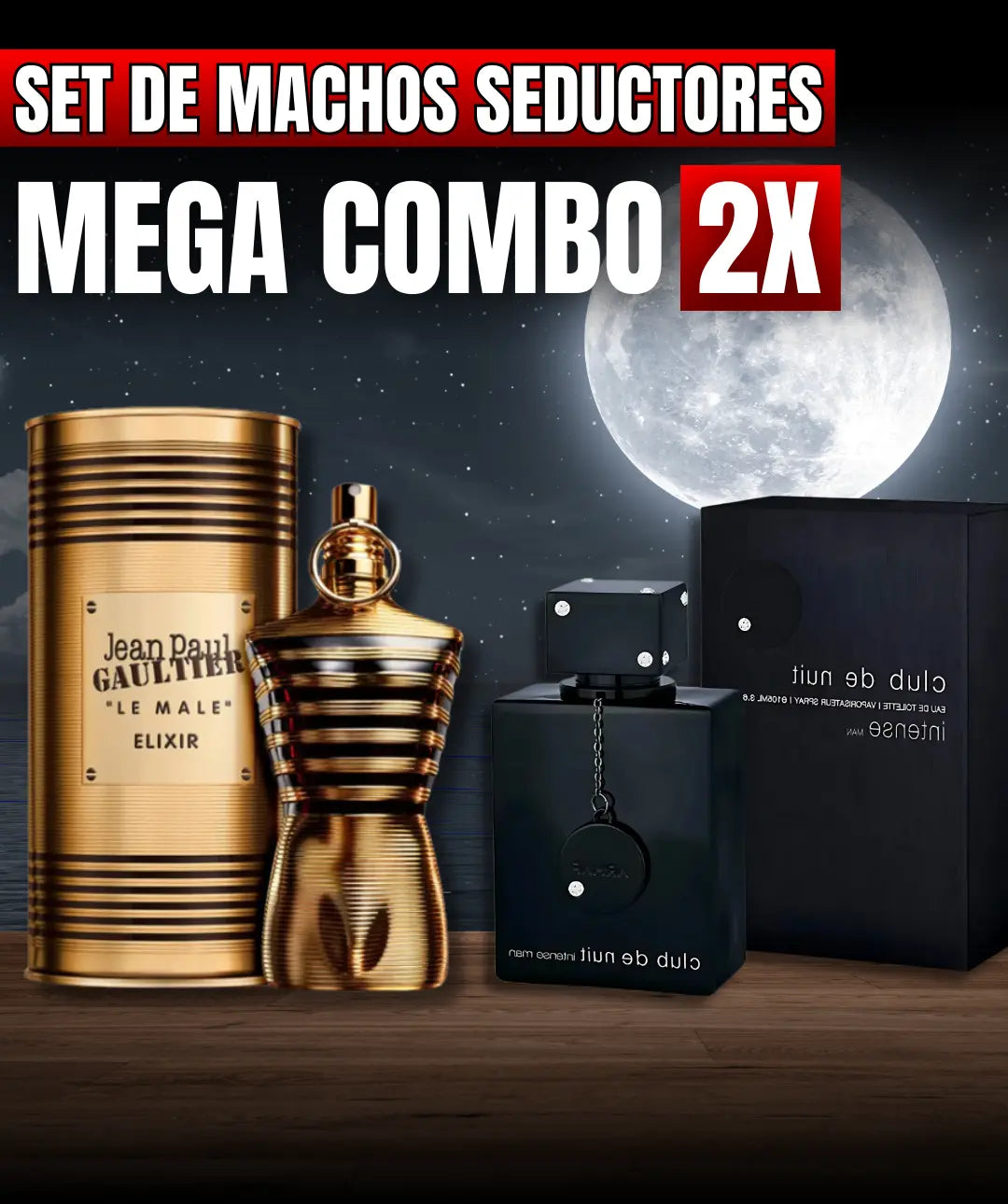 PROMOCIÓN LE MALE ELIXIR Y CLUB DE NUIT